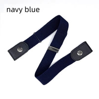 Buckle-Free Adjustable Stretch Elastic Waist Band for Men & Women - Invisible and Comfortable Belt for Jeans and Dresses