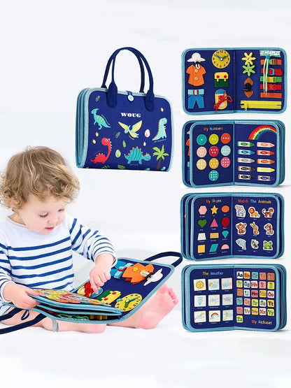 Travel-Friendly Montessori Activity Board
