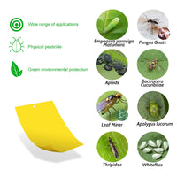 Ultimate Flycatcher Sticky Insect Board – 20-100 Pcs Double-Sided Adhesive Sheets for Greenhouse Pest Control