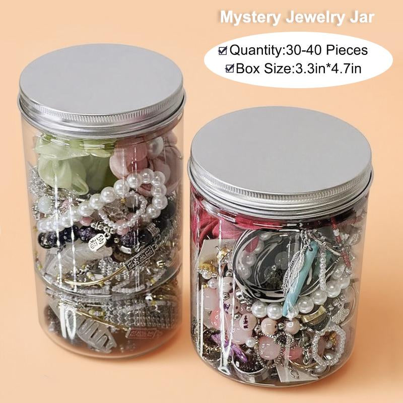 Enchanting Mystery Jewelry Box - Surprise Gift Set with Necklaces, Earrings & Rings for Women