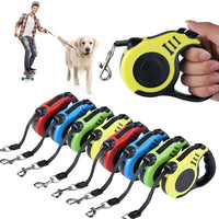 Retractable Dog Leash - 3M/5M Automatic Flexible Traction Rope for Small, Medium & Large Dogs