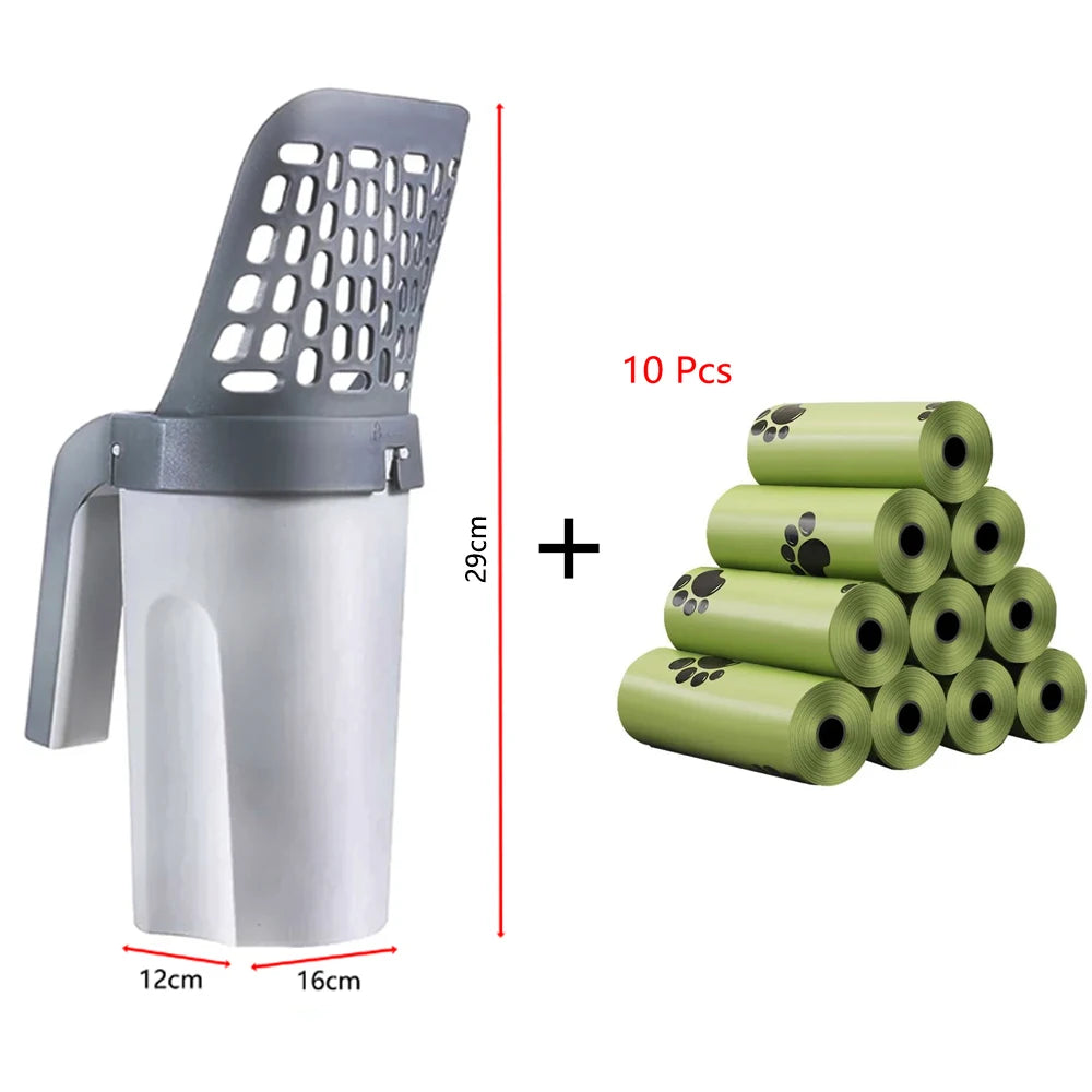 Self-Cleaning Cat Litter Shovel Scoop - Effortless Toilet Cleanup for Your Feline Friend!