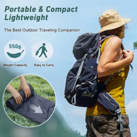 Ultralight Portable Camping Sleeping Pad - Inflatable Air Mattress for Outdoor Travel and Hiking