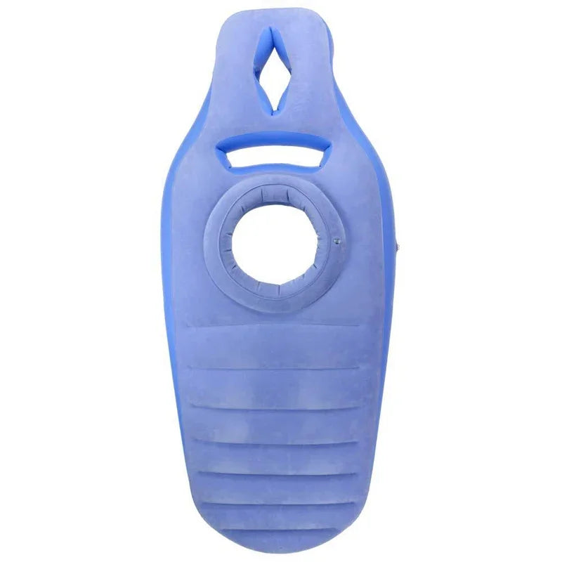Ultimate Inflatable Pregnancy Pillow & Yoga Mat - Comfortable Sleeping Solution for Moms-to-Be!