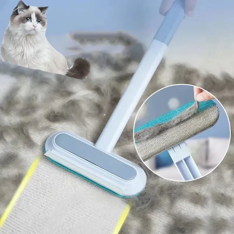 Ultimate Pet Hair Removal Gloves - Reusable Double-Sided Grooming Tool for Effortless Fur Cleanup on Carpets & Sofas