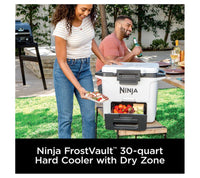 Ninja Frostvault 30QT Premium Hard Cooler with Innovative Dry Zone