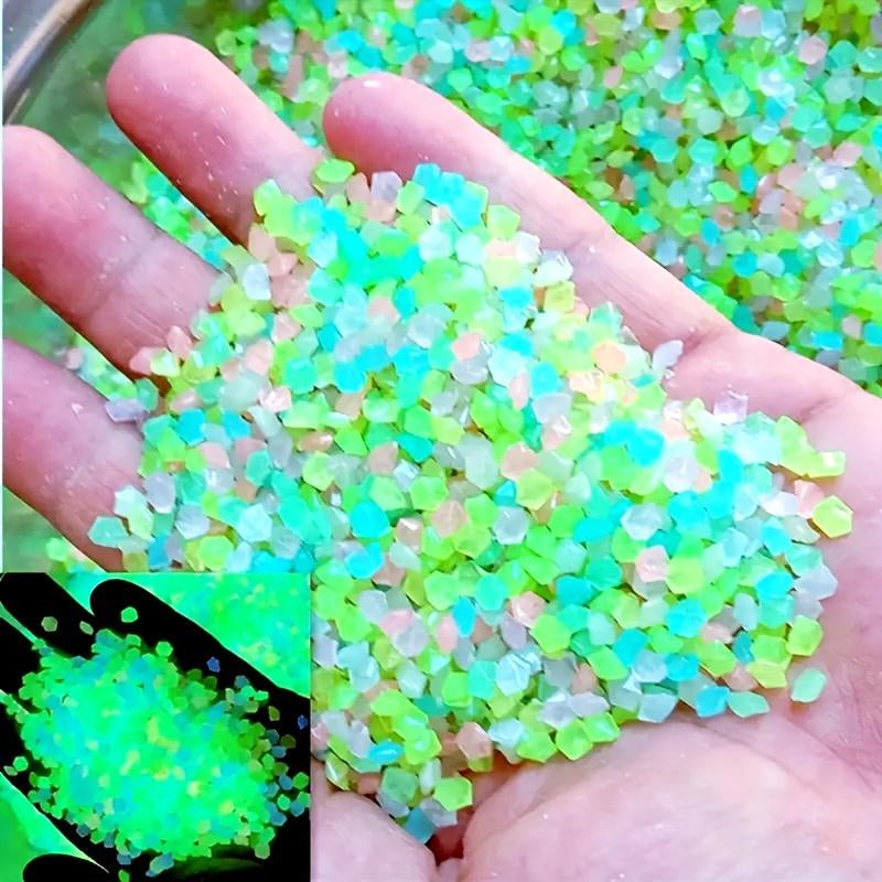 Transform Your Outdoors with 5000 Blue Luminous Stones - Perfect for Gardens, Walkways, Fish Tanks, and Party Décor!