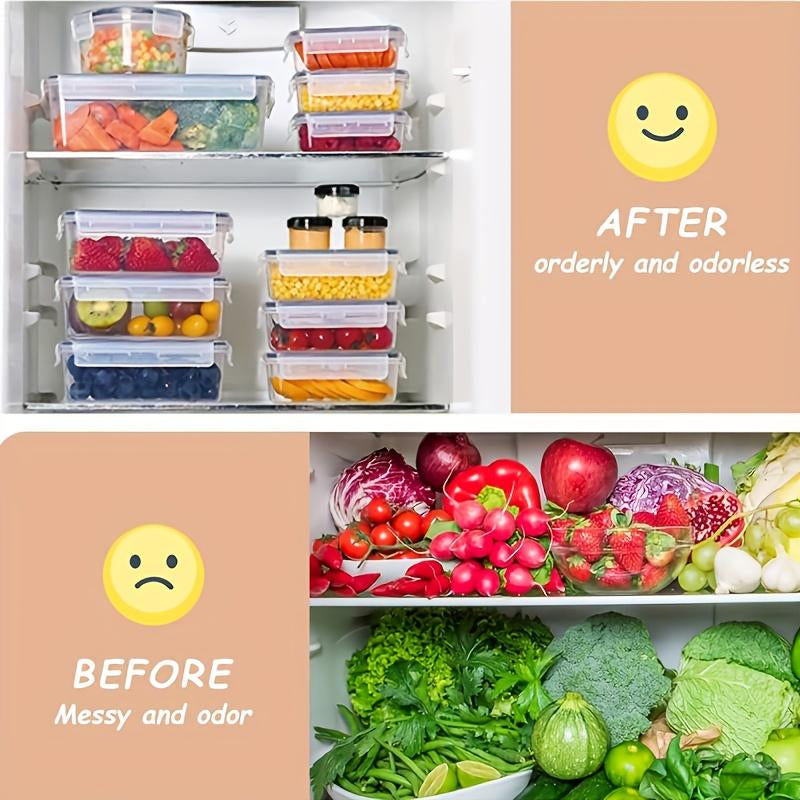 50-Piece Essential Food Storage Box Set with 24 Lids - High-Quality Sealed Containers for Kitchen, Pantry, Travel & Picnics - Includes Labels and Markings