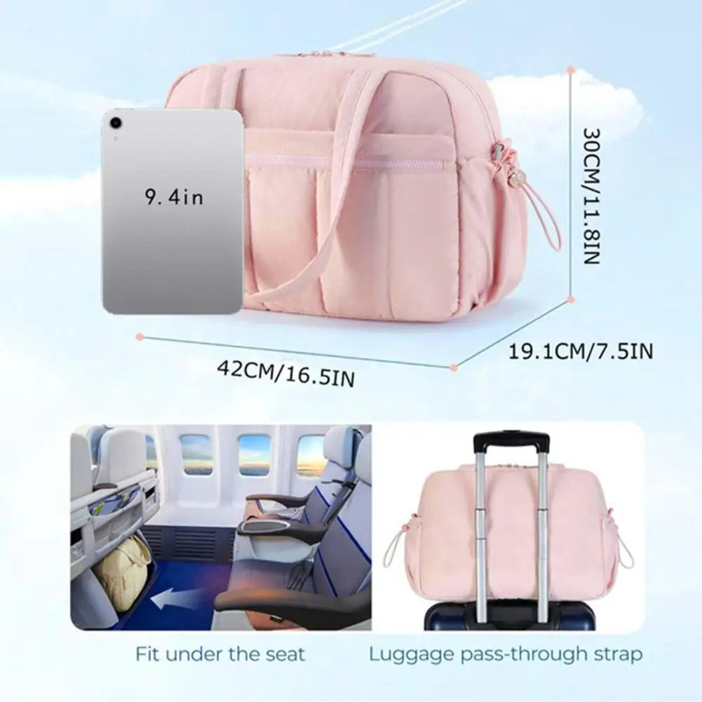 Waterproof Sport & Travel Bag – Wet/Dry Pocket, 5 Exterior Pockets