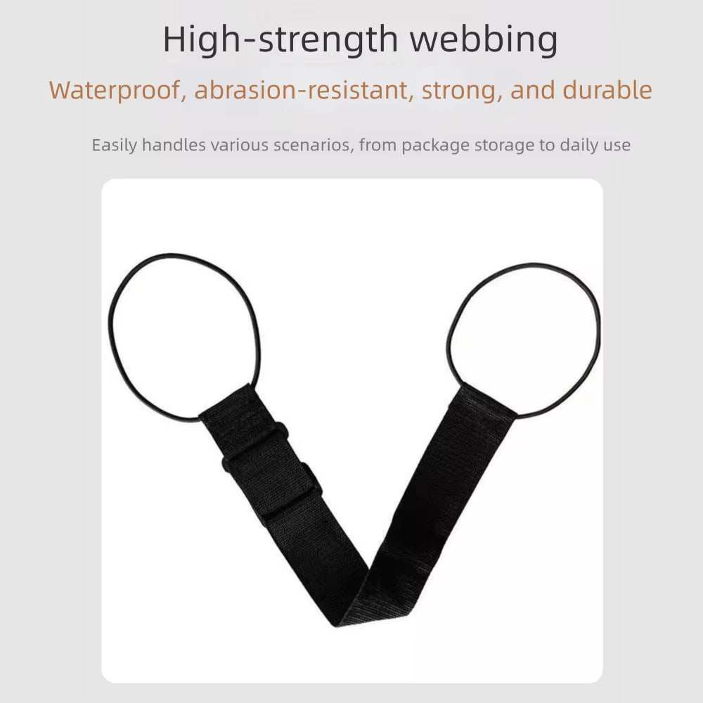 Versatile Adjustable Luggage Elastic Straps - Portable Connector for Secure Packing (1 or 2 Pcs)
