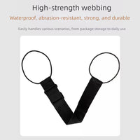 Versatile Adjustable Luggage Elastic Straps - Portable Connector for Secure Packing (1 or 2 Pcs)
