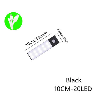 Transform Your Space with Motion Sensor LED Night Light – Perfect for Cabinets and Closets!