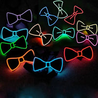 Illuminate Your Style: Men's LED Glowing Bow Tie for Parties, Halloween, Christmas & Clubbing