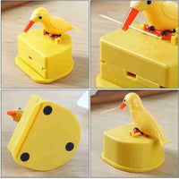 Automatic Toothpick Dispenser - Stylish Small Bird Toothpick Container for Home & Kitchen Decor