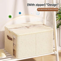 Tianshan Double Window Zipper Wardrobe Storage Box - Buy One, Get Two FREE! Set of 3!