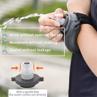 Adjustable Portable Running Wrist Water Bottle - Perfect for Outdoor Fitness, Cycling, and Marathons