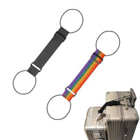 Versatile Adjustable Luggage Elastic Straps - Portable Connector for Secure Packing (1 or 2 Pcs)