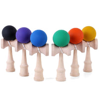 Painted Wood Kendama Toy - Enhance Eye-Hand Coordination with Fun Outdoor Juggling Game for All Ages