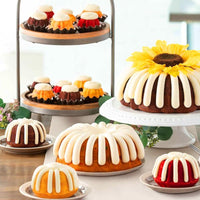 Versatile Mini Fluted Tube Pan Set - 6-Cavity Baking Molds for Perfect Chocoflan and Desserts (3 Pieces)