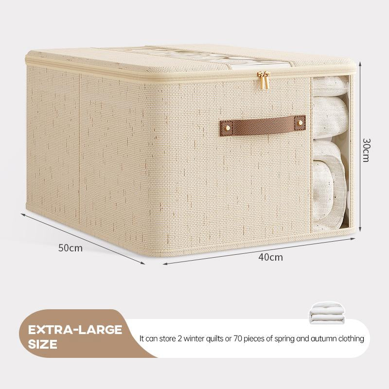 Tianshan Double Window Zipper Wardrobe Storage Box - Buy One, Get Two FREE! Set of 3!