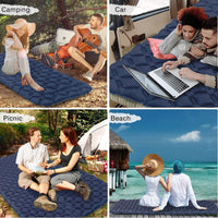 Ultralight Portable Camping Sleeping Pad - Inflatable Air Mattress for Outdoor Travel and Hiking