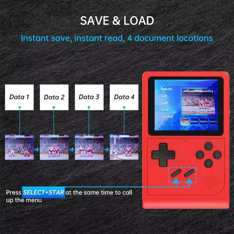 400-in-1 Retro 8Bit Mini Handheld Game Console - Classic Gaming Fun On-the-Go!