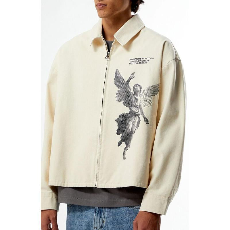 Pacsun Men's Artifacts in Motion Stylish Gas Jacket