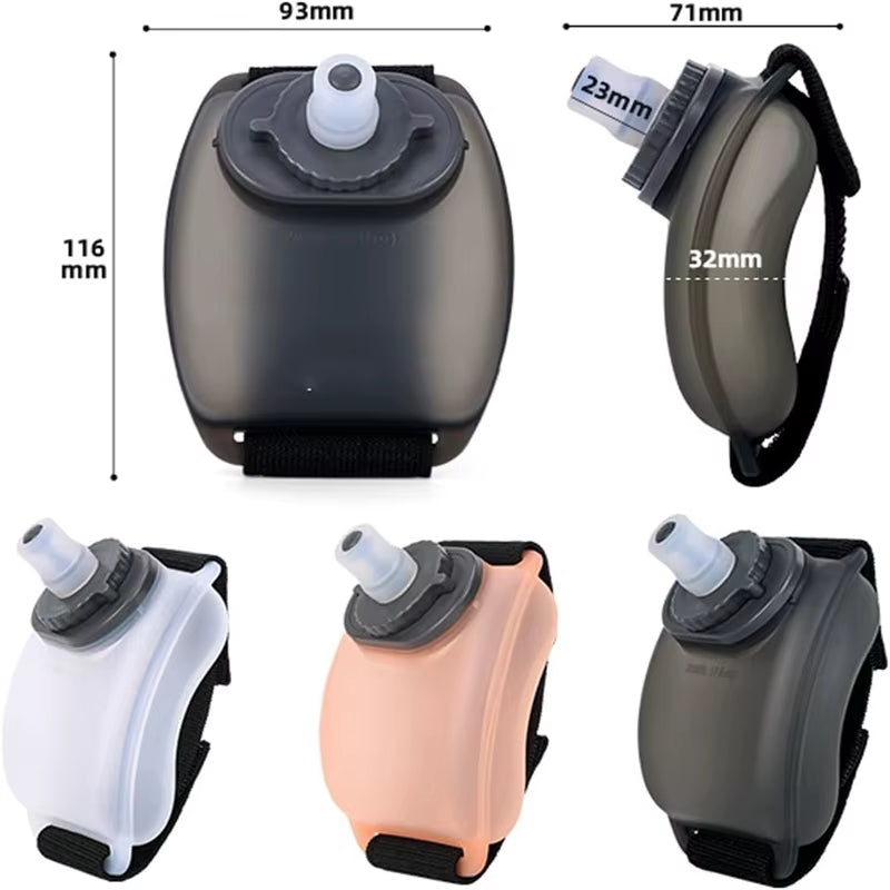 Adjustable Portable Running Wrist Water Bottle - Perfect for Outdoor Fitness, Cycling, and Marathons