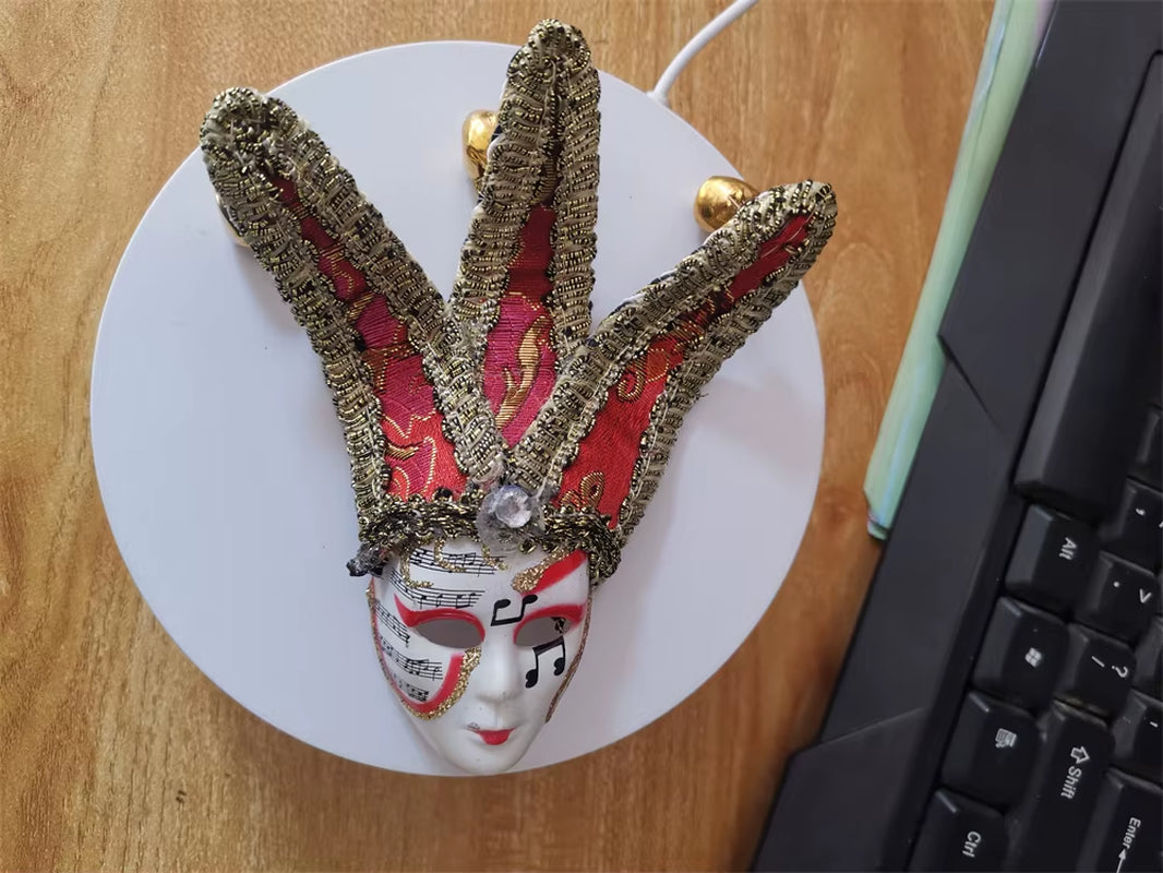 Spooky Chic Halloween 2019 Venice Fridge Magnet - Creative Home Decor & Cosplay Mask Pendant