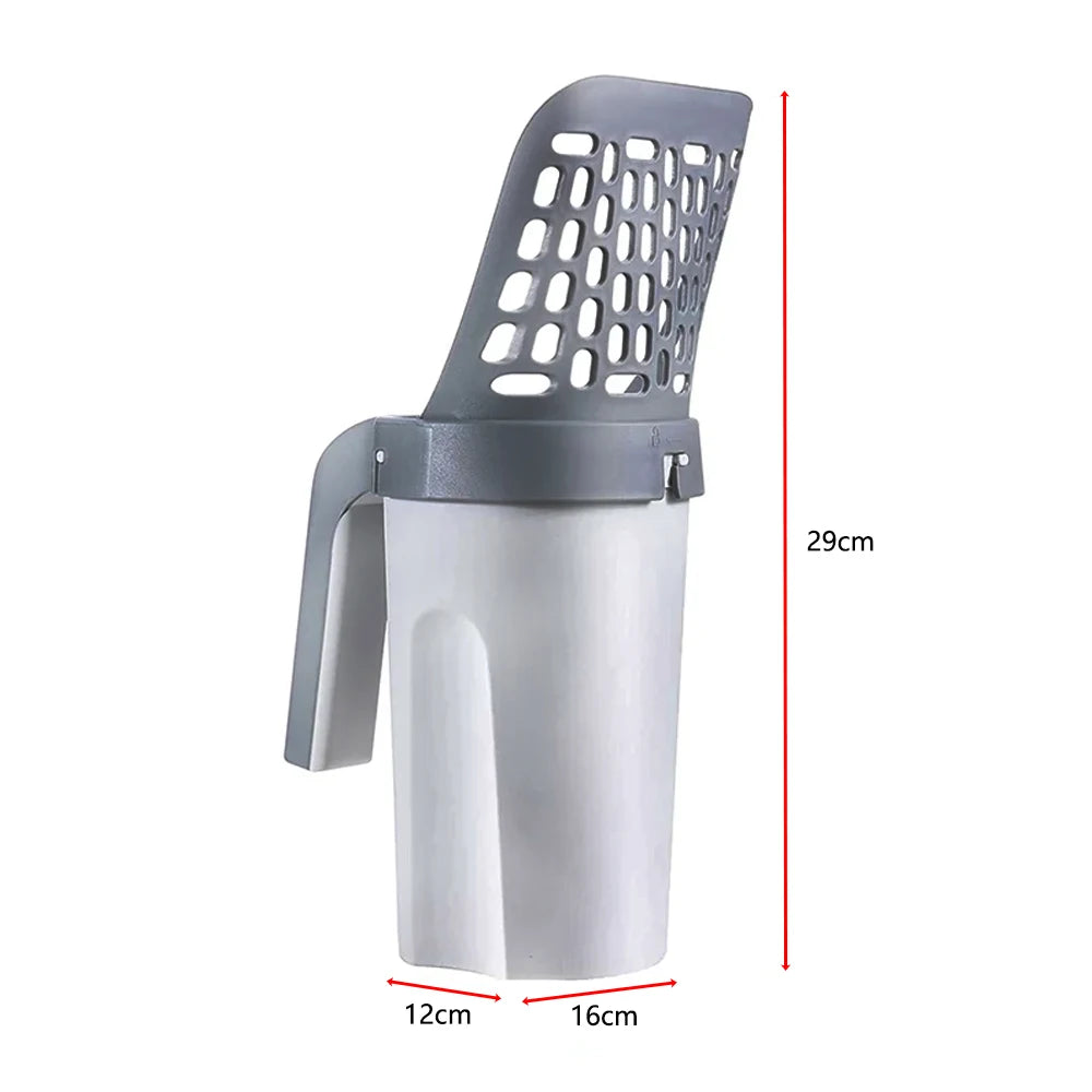 Self-Cleaning Cat Litter Shovel Scoop - Effortless Toilet Cleanup for Your Feline Friend!