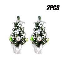 Adorable 3PCS Mini Christmas Tree Set - Perfect Desktop Decorations & Kids' Gifts for a Festive Window Display