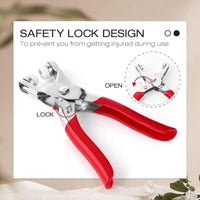 Ultimate Buttons & Pliers Tool Kit - 200 Metal Sewing Buttons & Snapfastener Pliers Set for Seamless Stitching, Perfect Gift for Your Wife!