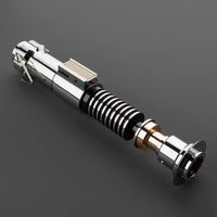 Rechargeable Bluetooth Motion Control Duel Lightsaber with Sound Effects - Epic Luke Skywalker Orange Role Play Toy for Adults and Collectors