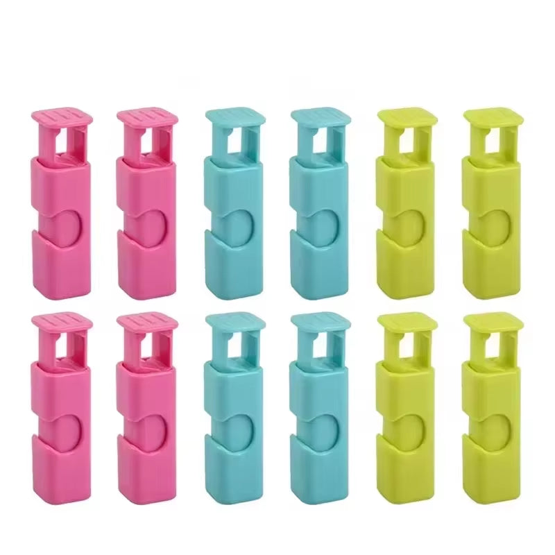 10Pcs Versatile Food Sealing Clips - Keep Snacks Fresh & Moisture-Proof!
