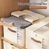 Tianshan Double Window Zipper Wardrobe Storage Box - Buy One, Get Two FREE! Set of 3!