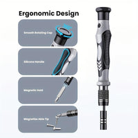 Ultimate 115-In-1 Precision Screwdriver Set - Mini Magnetic Repair Tool Kit for Phones, Laptops, Watches, and More - Perfect Gift for Tech Enthusiasts!