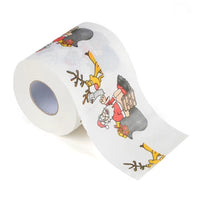 Festive & Fun Christmas Toilet Paper Roll - Adorable Holiday Prints for Charming Home Decor!