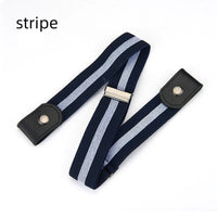 Buckle-Free Adjustable Stretch Elastic Waist Band for Men & Women - Invisible and Comfortable Belt for Jeans and Dresses