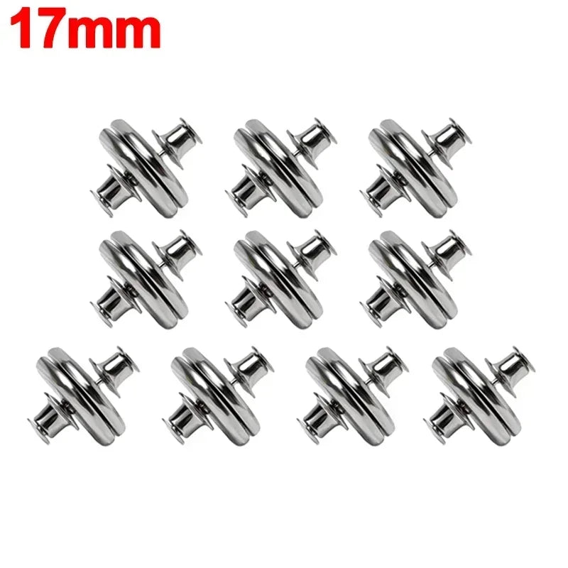 Magnetic Curtain Clips - 20 Pairs Nail-Free Detachable Buckle for Easy Adjustment