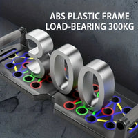 Ultimate Portable Push-Up Board Set - Multifunctional Fitness Equipment for Targeting Chest, Abs, Arms & Back