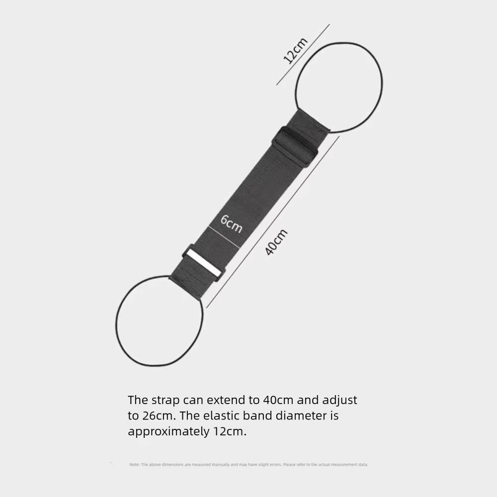Versatile Adjustable Luggage Elastic Straps - Portable Connector for Secure Packing (1 or 2 Pcs)