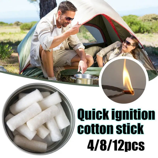 Paraffin Fire Starter Rope – Waterproof Waxed Tinder Cord for Camping, Hiking, Survival & Emergency Use