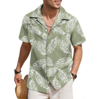 Men’s Summer Printed Short-Sleeved Shirt – Lightweight, Stylish & Breathable Casual Wear
