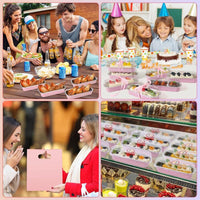 100 Mini Loaf Pans with Lids & Spoons - Disposable 6.8oz Baking Tins for Individual Cakes & Breads - Perfect for Parties & Gifts!