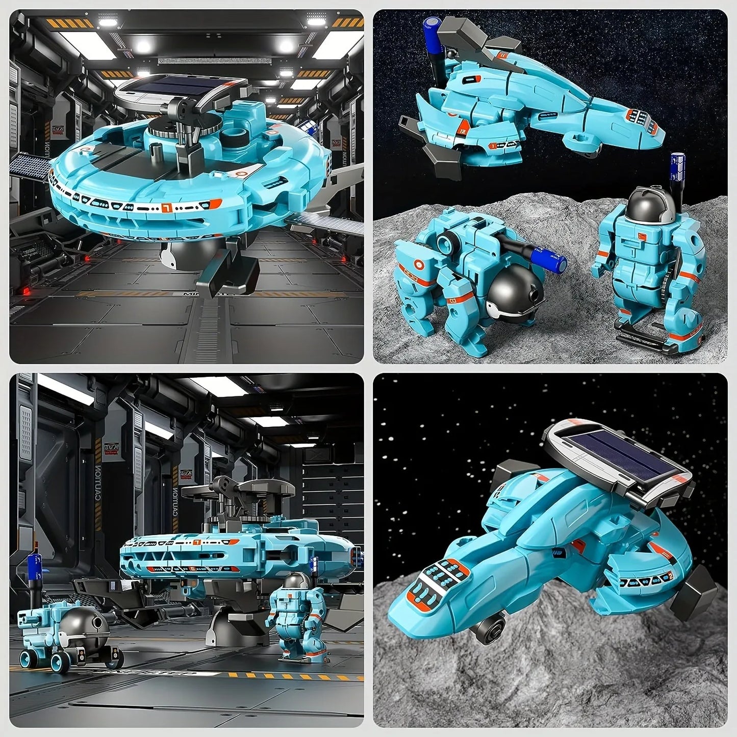 6-in-1 Solar Robot Kit – Build & Learn STEM Science Toy