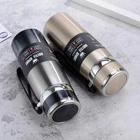 Premium Stainless Steel Thermal Water Bottle - Keeps Drinks Hot or Cold Perfect for Coffee & Tea - Ideal Gift Vacuum Flask