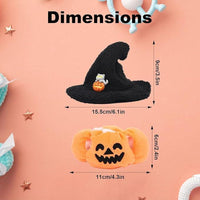 Adorable Labubu Halloween Pumpkin Costume for 17cm Dolls - Soft, Durable, & Detachable with Stylish Hat - Ideal for Collectors & Dress-Up Fun!