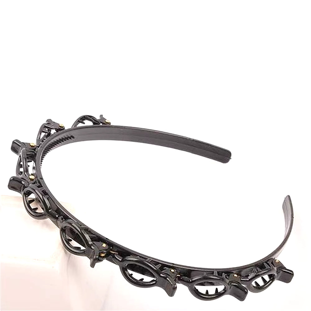 2022 Stylish Double Bangs Hair Clips - Trendy Head Hoops & Hairpins for Women
