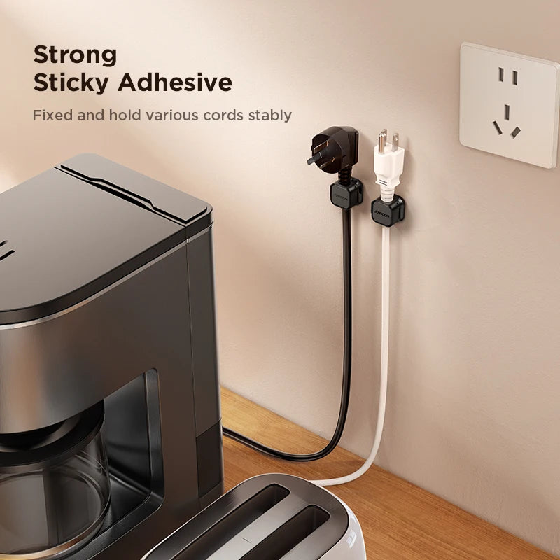 Adjustable Magnetic Cable Clips - Under Desk Wire Management Organizer