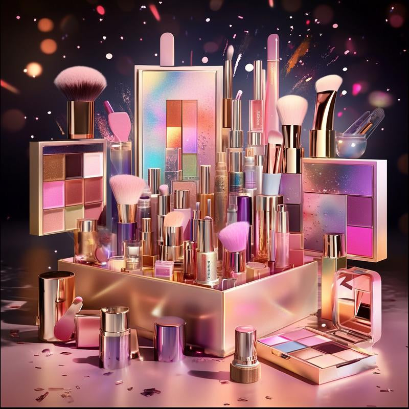 Limited Edition Independence Day Makeup Set - Kati's Exclusive Blind Box with Must-Have Cosmetics! Hurry, Limited Stock Available!